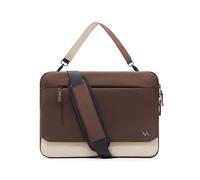 Inateck 360° Schutz Laptoptasche Hülle Schultertasche, kompatibel mit 13-Zoll MacBook Pro/Air, 14-Zoll MacBook Pro/Max (2026-2021), LBT32 - Braun / 13-14 Zoll