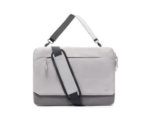 Inateck 360° Schutz Laptoptasche Hülle Schultertasche, kompatibel mit 13-Zoll MacBook Pro/Air, 14-Zoll MacBook Pro/Max (2026-2021), LBT32 - Grau / 13-14 Zoll