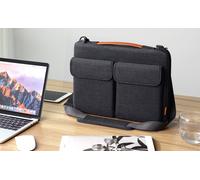 Inateck Laptoptasche EdgeKeeper LB03008/K5 360° Rundumschutz 13-15,6 Zoll Schwarzgrau