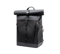 Inateck Laptop RollTop Rucksack Herren Damen 25L, Spritzwassergeschützt Schulrucksack Reiserucksack Stylische Tagesrucksack mit 17 Zoll Laptopfach, BPC21