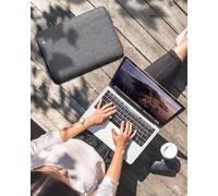 Inateck Tasche Hülle Kompatibel mit 13 MacBook Air M3/M2/M1 2024-2018, 13 MacBook Pro M2/M1 2022-2016, Surface Pro 11/10/9/X/8/7/6/5/4/3, Dell XPS13, Laptop Sleeve Case Laptophülle