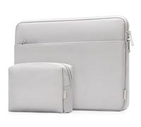 Ultraleichte Laptoptasche Hülle 13-16 Zoll mit Zubehörtasche, LB01005 - 15.6 Zoll / Mittelgrau