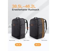 Inateck Notebook-Rucksack BP03001 - 15,6-17" - 40 L - schwarz