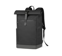 Inateck RollTop Rucksack Herren Damen 25L-30L Fahrradrucksack Schulrucksack Daypack für Uni Fahrrad Freizeit Job Sport Reisen, Radsport Rucksack Stylische Tagesrucksack mit 17 Zoll Laptopfach