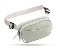 Inateck Sling Bag X-Mini, 1,5 Liter Bauchtasche Gürteltasche Damen Herren mit RFID Schutz Brusttasche für Reise, Sport, Wandern, Grün