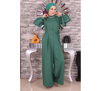 Inci Detailliertes Jumpsuit-Kleid 4XL