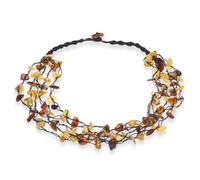 INCOLLECTIONS Bernsteinkette mit Knebelverschluss 440B23