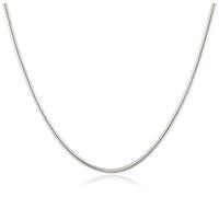 InCollections Damen-Halskette 925/000 Sterlingsilber Schlangenkette 1,2/45 cm