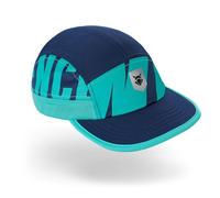 INCYLENCE Running Cap Reflective Laufkappe für Damen und Herren Verstellbar (DE/NL/SE/PL, Alphanumerisch, Einheitsgröße, Cosmic Wave)