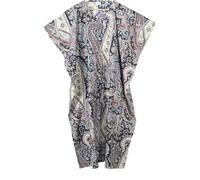 INDACORIFY Bedruckter Kaftan, 100% Baumwolle, handgefertigt, Bikini-Überzug, Kaftan, Nachtwäsche, Sommer-Bademantel, Kleid, Maxi (1, Pattern-8)