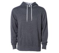 NP306 Independent Unisex leichter Kapuzenpullover Charcoal Heather XL