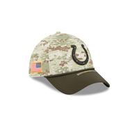 Indianapolis Colts New Era 2025 NFL Salute to Service 39THIRTY Flex Fit Cap Camouflage - L/XL