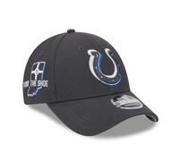 Indianapolis Colts New Era NFL 2024 Draft 2024 9FORTY Stretch-Snap Cap Grau - ONE SIZE