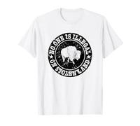 Indianer No One is Illegal on Stolen Land Immigration T-Shirt