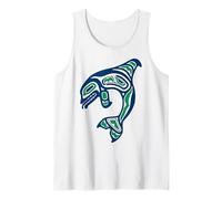 Indianer Orca Killer Wal Pazifik Nordwest Tank Top
