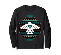 Indianer Thunderbird Tribal Art Spirituelles Symbol Langarmshirt