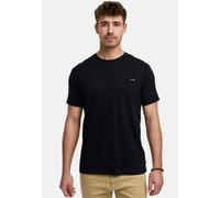 Indicode - Andorra Black - T-Shirt - Schwarz - XL - 100% Baumwolle Schwarz XL