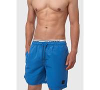 Indicode Herren Solomon Badehose mit 3 Taschen und Tunnelzug | Badeshorts für Männer Sapphire, S