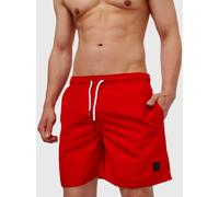 Indicode Badehose Herren rot, L