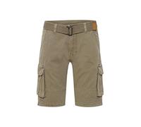 Cargoshorts INDICODE "Cargoshorts IDCosta", Herren, Gr. M, N-Gr, beige (greige), Obermaterial: 100% Baumwolle CO., casual, regular fit kurz, Hosen (45308009-M) greige