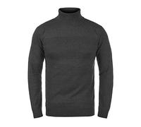 Indicode Ernetto Herren Rollkragenpullover Pullover mit Rollkragen, Größe:XL, Farbe:Charcoal Mix (915)