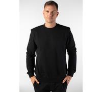 Sweatshirt INDICODE "INFence", Herren, Gr. XXL, schwarz, Sweatware, Obermaterial: 60% Baumwolle, 40% Polyester, unifarben, regular fit normal, Rundhals, Rippbündchen, Sweatshirts (70004637-XXL) schwar