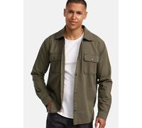 Indicode Hemd Langarm Herren Regular Fit Baumwolle khaki, XL