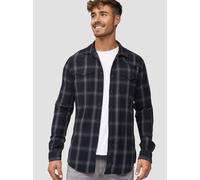Indicode Hemd Langarm Herren Regular Fit Baumwolle schwarz, M