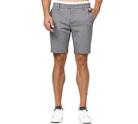 Indicode Herren Aalborg Chino Shorts aus Viskose-Stretch mit 4 Taschen