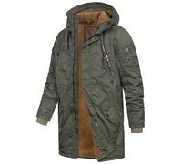 Indicode Parka Herren oliv, XL