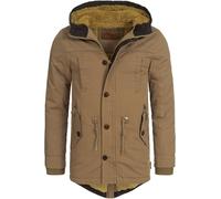 Indicode Herren Barge Winterjacke m. Kapuze & Teddyfutter | Winterparka Herrenjacke Parka Cub, S