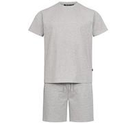 Indicode Herren Comfy Shorts & Shirt Set | Sweatshorts & T-Shirt Bundle aus Baumwollmischung Lt Grey Mix, S