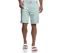 Indicode Herren Creel Chino Shorts mit 5 Taschen | Bermuda Herrenshorts Chinoshorts Freizeitshorts Männer Surf Spray, 3XL