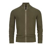 Indicode Strickjacke Herren khaki, M