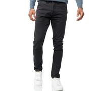 Indicode Herren Eary Chinohose Stretchhose | Chino Herrenhose Super Stretch Stoffhose Black, 33/32