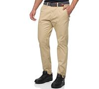 Indicode Herren Eary Chinohose Stretchhose | Chino Herrenhose Super Stretch Stoffhose Cornstalk 29/32