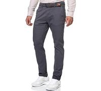 Indicode Chinohose Herren anthrazit, 31-32