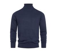 Indicode Herren Eldo Feinstrickpullover aus 80% Baumwolle mit Rollkragen | Klassischer Rollkragenpullover für Alltag und Business, Strickoberteil, Herrenpullover, Freizeitpullover, Pullover für Männer