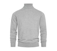 Indicode Herren Eldo Feinstrickpullover aus 80% Baumwolle mit Rollkragen | Klassischer Rollkragenpullover für Alltag und Business, Strickoberteil, Herrenpullover, Freizeitpullover, Pullover für Männer