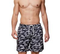 Indicode Badehose Herren khaki, S