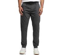 Indicode Herren Ignazo Stretch Chinohose aus Baumwolle | Herrenhose Chino Stoffhose Dk Grey, 34/32