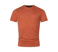 Indicode Herren INAndorra T-Shirt mit Rundhals-Ausschnitt | Herrenshirt Sommershirt für Männer Baked Clay, XL