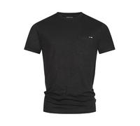 Indicode Herren INAndorra T-Shirt mit Rundhals-Ausschnitt | Herrenshirt Sommershirt für Männer Black, XL