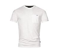 Indicode Herren INAndorra T-Shirt mit Rundhals-Ausschnitt | Herrenshirt Sommershirt für Männer Offwhite, XXL