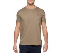 Indicode Herren INAnsel T-Shirt aus 100% Baumwolle | Herrenshirt Sommershirt Männer Covert Green L