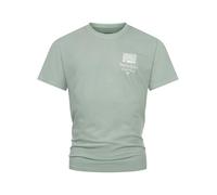 Indicode Herren INBlank T-Shirt aus 100% Baumwolle | Herrenshirt Sommershirt Slate Gray, XL