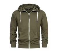 Indicode Sweatjacke Herren khaki, S