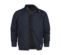Indicode Herren INDoro Steppjacke mit Stehkragen und Rautensteppung | Klassische Übergangsjacke mit Rautenmuster für Alltag und Outdoor, Herrenjacke, Alltagsjacke, Freizeitjacke für Männer