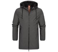 Indicode Parka Herren anthrazit, L