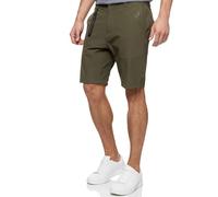 Indicode Herren INGareth Stretch Chino-Shorts mit Tunnelzug und 3 Taschen | Kurze Hose für Männer Army, M